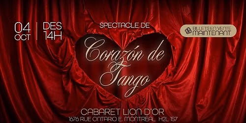 Spectacle de Coraz\u00f3n de Tango