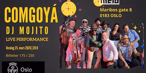 \ud83d\udc83\ud83d\udd7a SALSAFEST MED COMGOYA LIVE & DJ MOJITO!\ud83d\udd7a\ud83d\udc83