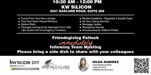 November Team Meeting