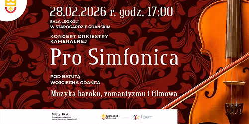 Koncert orkiestry kameralnej Pro Simfonica