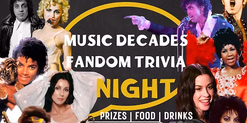 Music Decades Fandom Trivia Night