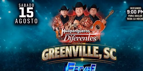 HUAPANGUEROS DIFERENTES EN GREENVILLE