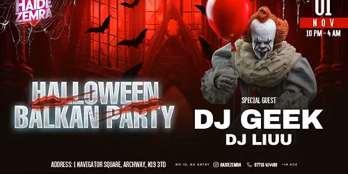 Balkan Halloween Party