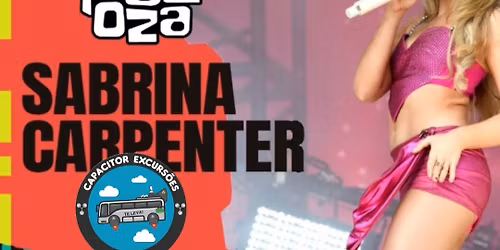 LOLLAPALOOZA: SABRINA CARPENTER Sexta dia 20\/03 em S\u00e3o Paulo - Excurs\u00e3o Taubat\u00e9 - Capacitor