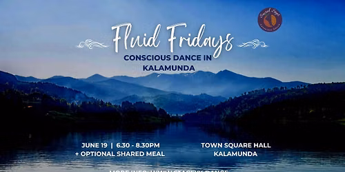 Fluid Fridays - Conscious Dance in Kalamunda - June 19