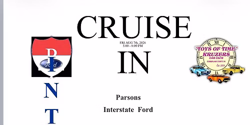 CRUISE IN AT PARSONS INTERSTATE FORD