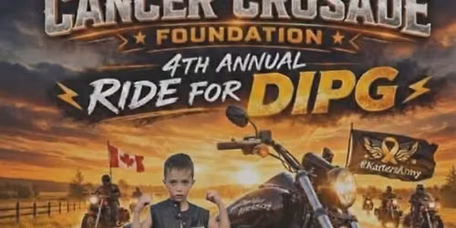 Karter's Cancer Crusade Foundation 4th annual ride for DIPG and pediatric brain cancer