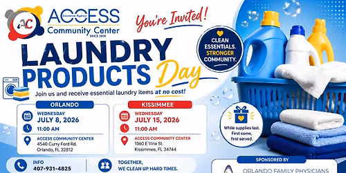 Laundry Products Day with Orlando Family Physicians