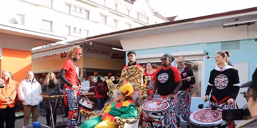 Narrenwecken am Floridsdorfer Markt 