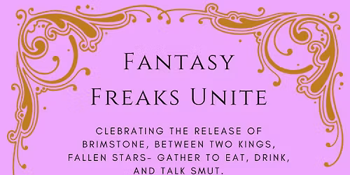 Fantasy Freaks Unite- a romantasy gathering