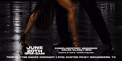 Dallas Salsa Social- All Black Dress Theme