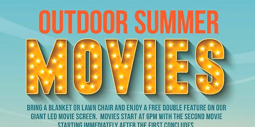 Outdoor Summer Movies in the Park 8\/8