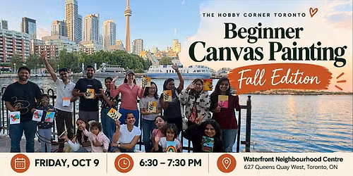 Beginner Canvas Painting: Fall Edition