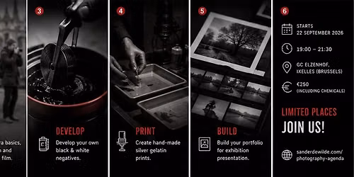 Slow B&W photography course- Develop your B&W photo skills