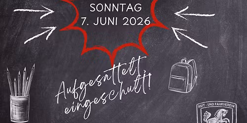 Orientierungsritt: Back to school 