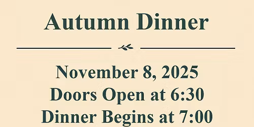 The Harvest Table | Autumn Dinner