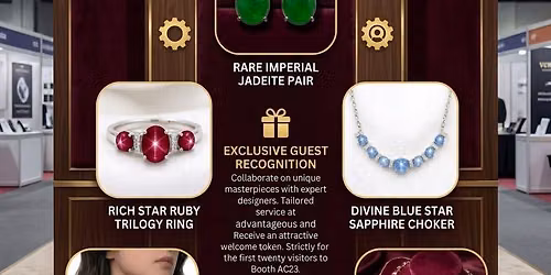 Singapore Biggest Annual Jewelry Fair at SIJE MBS  