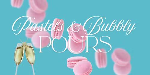 Sunshine Macarons @ Pastels & Bubbly Pours (Hosted by The HUB)