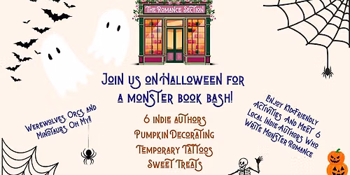 Halloween Monster Book Bash (Kid Friendly)