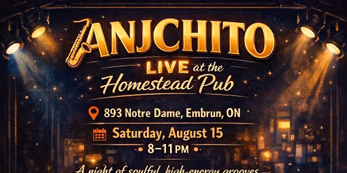AnjChito at the Homestead Pub, Embrun