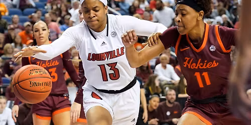 Virginia Tech Hokies at Louisville Cardinals Womens Basketball