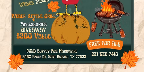 Thanks-Grilling at M&D Supply Mont Belvieu