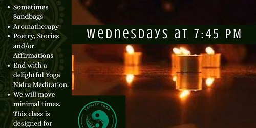 Candlelight Restorative with Yoga Nidra