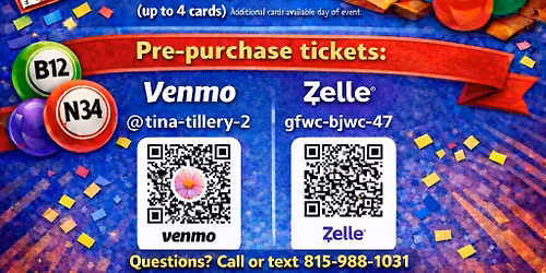 Beloit Junior Woman\u2019s Club Bingo