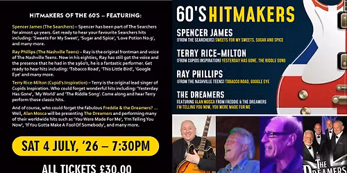 Hitmakers of the 60's - On Tour