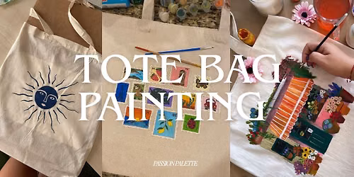 TOTE BAG PAINTING
