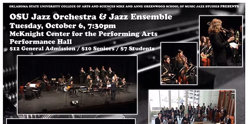 OSU Jazz Orchestra & Jazz Ensemble