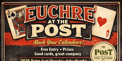 Monthly Euchre!