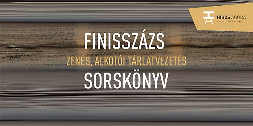 Finissz\u00e1zs | zen\u00e9s alkot\u00f3i t\u00e1rlatvezet\u00e9s Sorsk\u00f6nyv Pataki Tibor ki\u00e1ll\u00edt\u00e1s\u00e1n