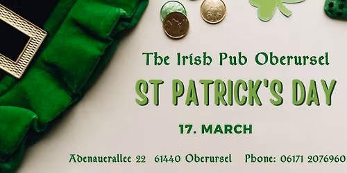 17.03.2026 St. Patrick's Day Gerry Galvin im Irish Pub Oberursel