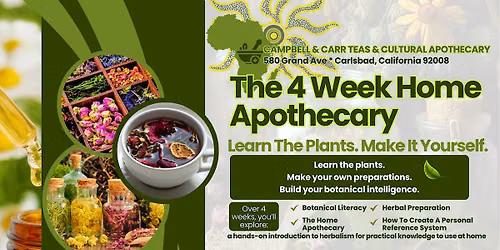 The 4 Week Home Apothecary Lab