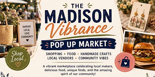 THE MADISON VIBRANCE POP-UP MARKET