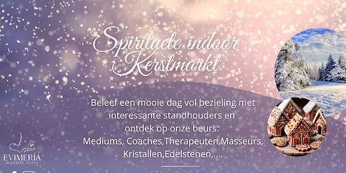 Spirituele indoor Kerstmarkt