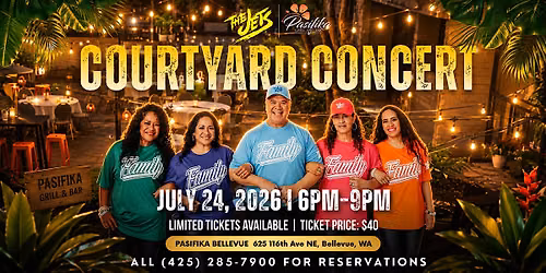 The Jets | Courtyard Concert at Pasifika Grill and Bar (BELLEVUE)