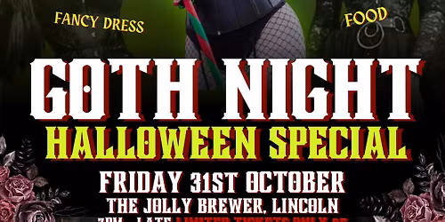 \ud83d\udca5GOTH NIGHT HALLOWEEN SPECIAL!\ud83d\udca5