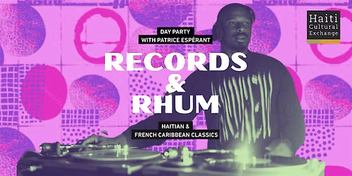 Records & Rhum Day Party with Patrice Esp\u00e9rant