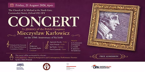 Concert in Memory Polish Composer Mieczyslaw Karlowicz