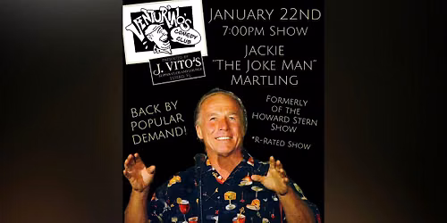 Jackie "The Joke Man" Martling at Venturino's Comedy Club!