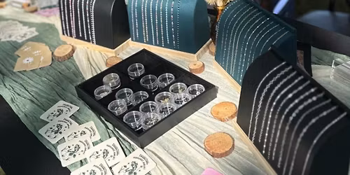 Toadstool Permanent Jewelry at Adrian HS craft show!