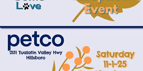 'Fall' In Love Dog Adoption Event - Petco