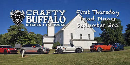 First THURSDAY Dinner SALISBURY @ Crafty Buffalo and Taphouse