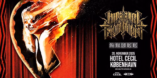 Imperial Triumphant (US) + Knoll (US) | Hotel Cecil, K\u00f8benhavn