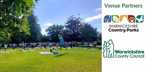 \ud83c\udf33 Park Yoga - FREE outdoor yoga at Kingsbury Water Park, Kingsbury