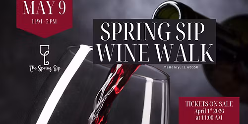 Spring Sip Wine Walk McHenry 2026
