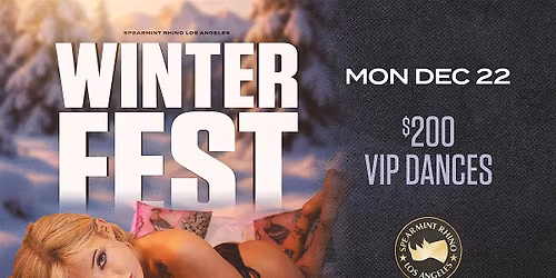 WinterFest @ Spearmint Rhino Los Angeles
