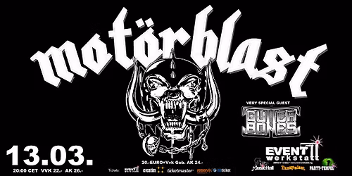 MOT\u00d6RBLAST \u2013 MOT\u00d6RHEAD Tribute \u2013 Eventwerkstatt Wetzlar